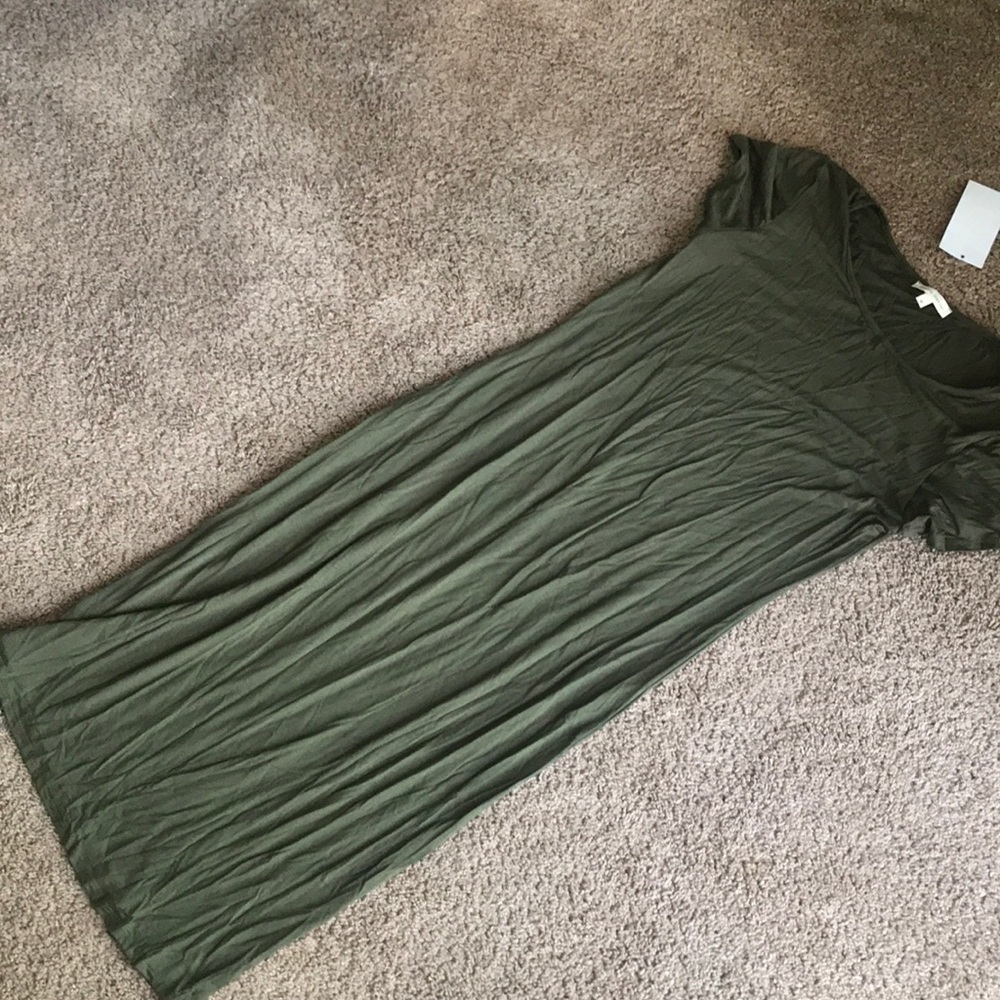 Stevie hender green dress